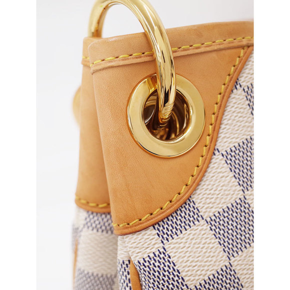 Louis Vuitton Damier Azur Galliera PM Semi-shoulder Bag Azur - Picture 7 of 9